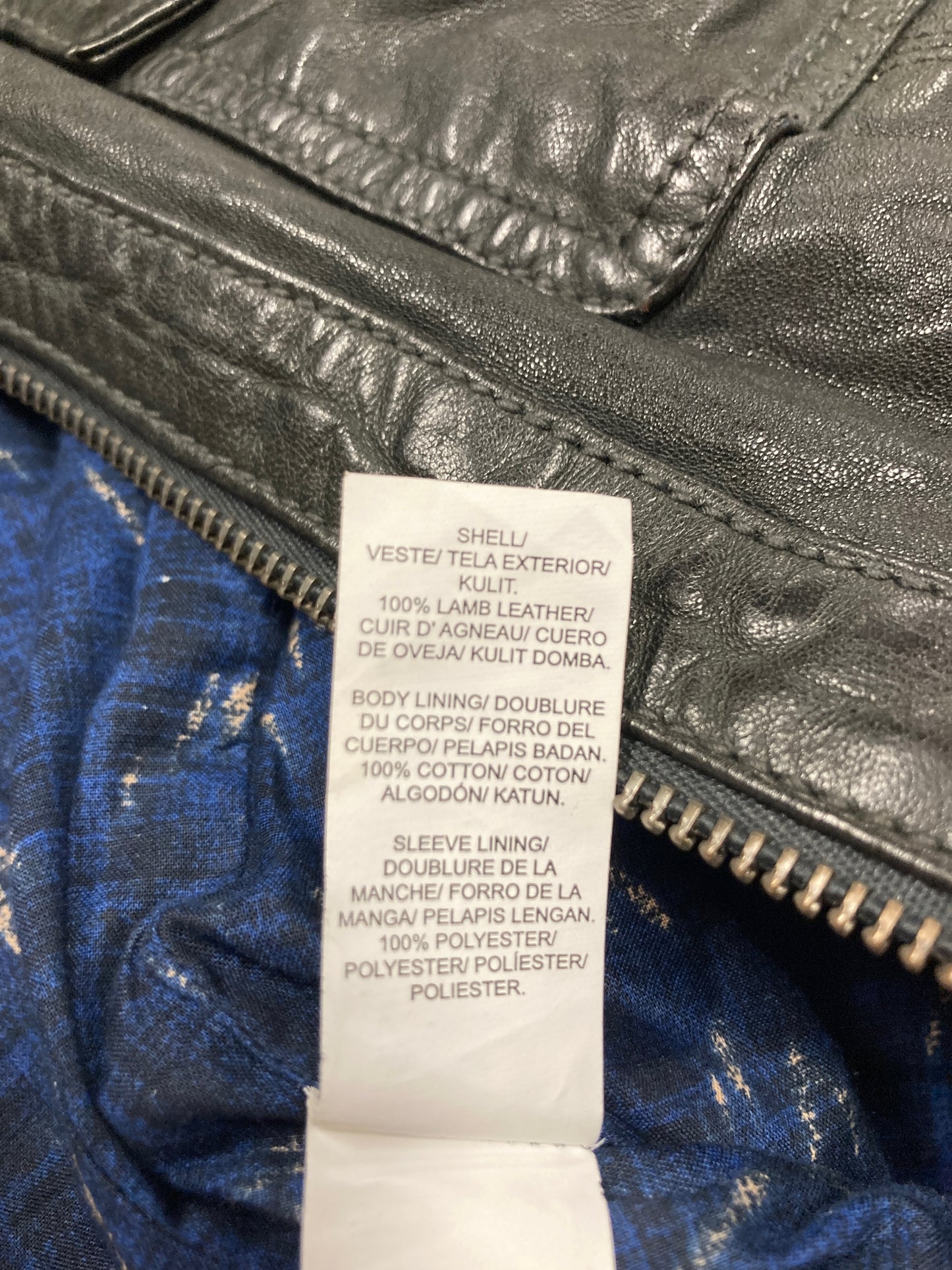 Lucky Brand leather jacket