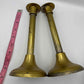 MCM Brass Candlestick Pair