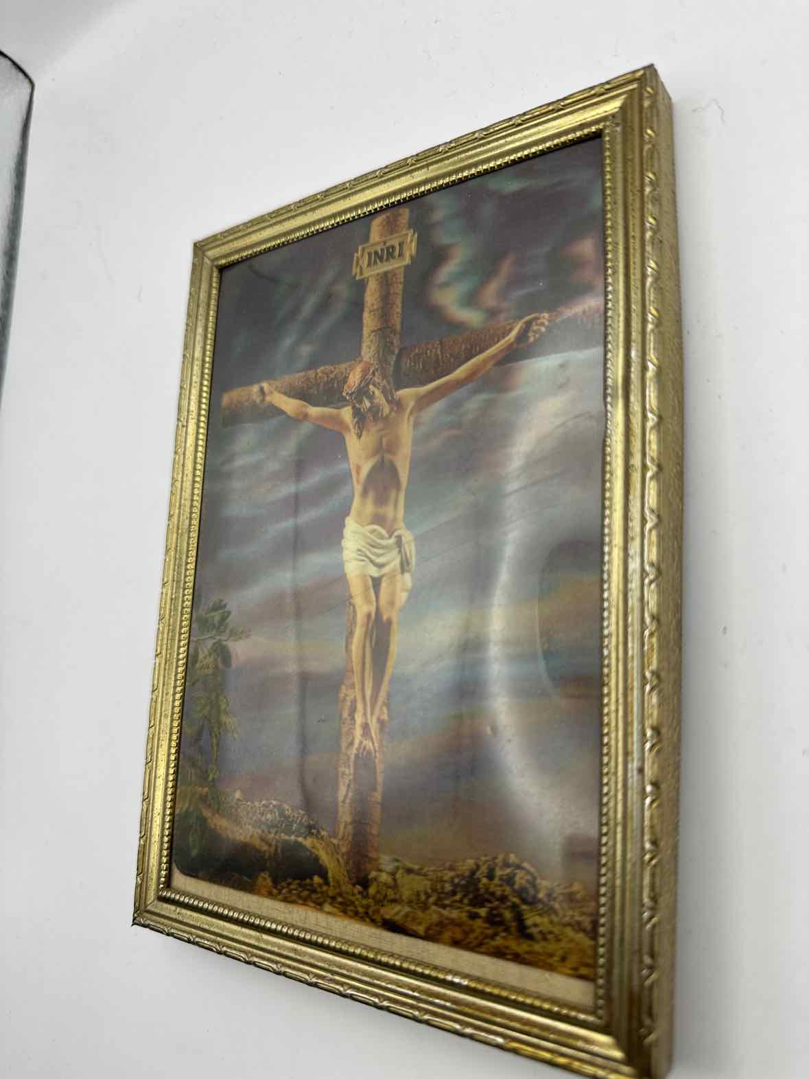 Vintage Holographic Jesus
