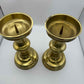Vintage Brass Candle Holders