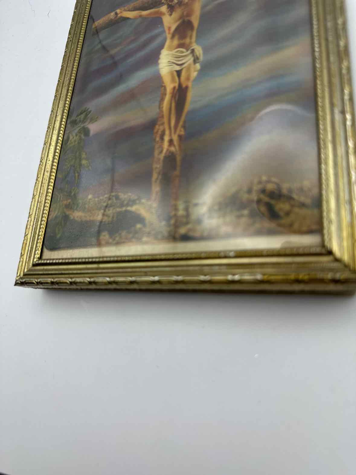 Vintage Holographic Jesus