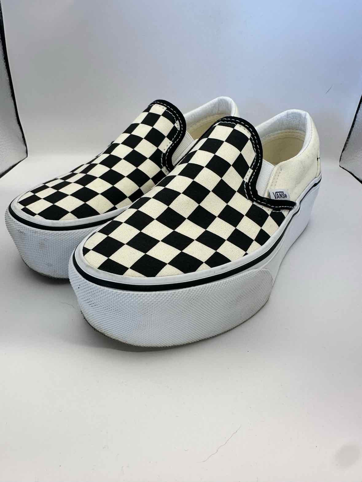 Platform Checker Slip-on VANS 5