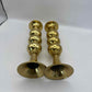 Vintage Brass Candlestick Pair