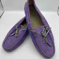Vintage Tod's Purple Leather Loafer