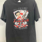 Third Eye Finds Size L black Graphic Tee