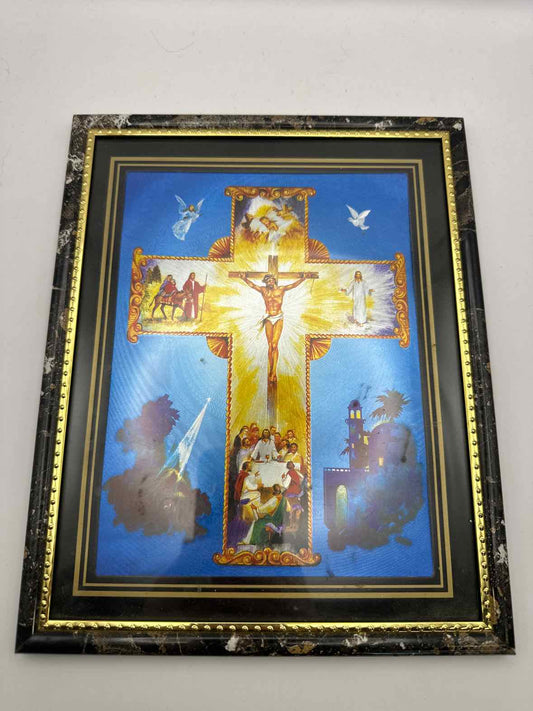 Vintage Metallic Jesus