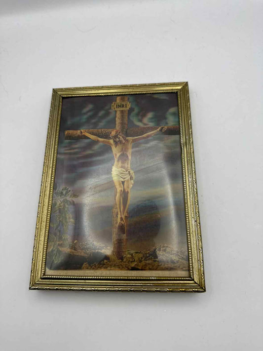 Vintage Holographic Jesus