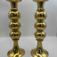 Vintage Brass Candlestick Pair